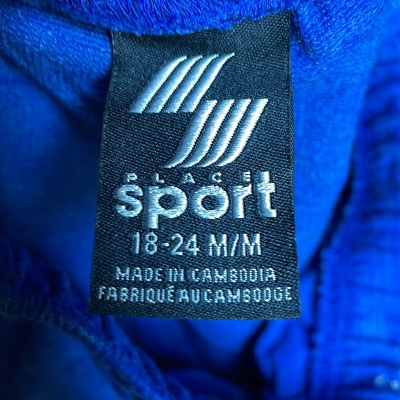 Boys Blue sweat-shorts * PLEASE BUNDLE- lowers shipping costs and adds value - Picture 2 of 2